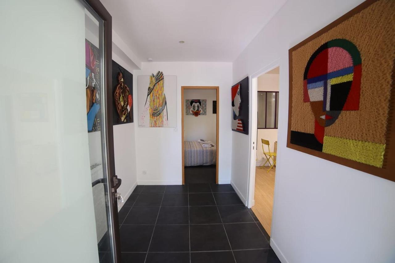 Pop Appart Appartement Artiste Configure En Galerie Dart A 200 M Du Centre Ville Avec Parking Prive Et Securise Gratuit Dans Copropriete 아비뇽 외부 사진