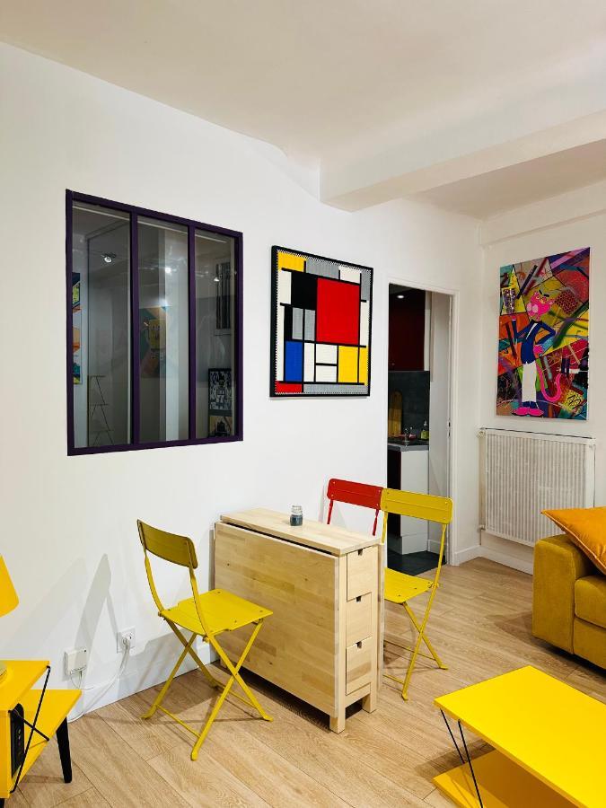 Pop Appart Appartement Artiste Configure En Galerie Dart A 200 M Du Centre Ville Avec Parking Prive Et Securise Gratuit Dans Copropriete 아비뇽 외부 사진